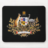 Australien-Wappen Mousepad (Vorne)