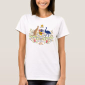 Australien-Wappen T - Shirt (Vorderseite)