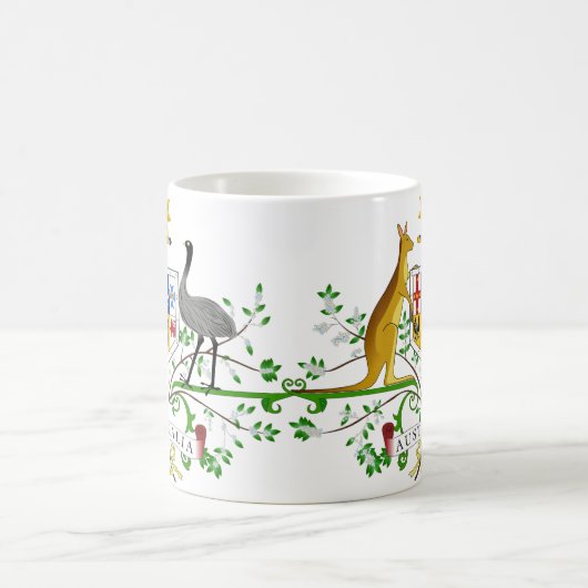 Australien-Wappen Tasse (Mittel)