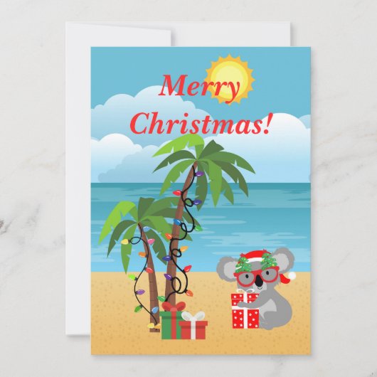Australien Weihnachten (Vorderseite)