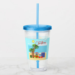Australien Weihnachten Acryltrinkbecher