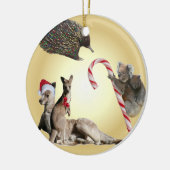 Australien Weihnachten Keramikornament (Links)