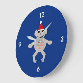 Australien Weihnachts-Koala-Bären-Uhr Große Wanduhr (Winkel)