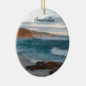 Australien-Weihnachtsverzierung Keramik Ornament (Rechts)