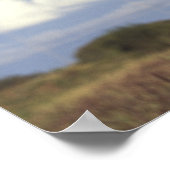 Australien, Western Australien. Emu (Dromaius Poster (Ecke)