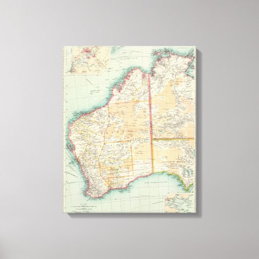 Australien Western Leinwanddruck (Vorderseite)