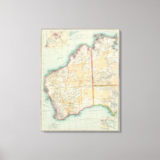 Australien Western Leinwanddruck (Vorderseite)