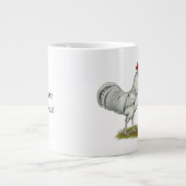 Australien White Chickens Jumbo-Tasse (Vorderseite)