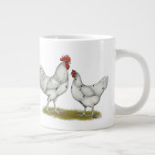Australien White Chickens Jumbo-Tasse (Rechts)