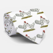 Australien White Chickens Krawatte (Gerollt)