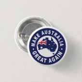 Australien wieder groß machen button (Vorne & Hinten)