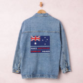 Australien wieder groß machen jeansjacke (Hangar)