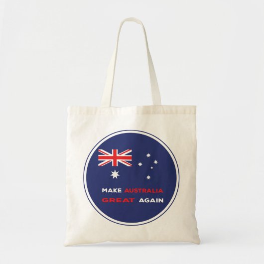 Australien wieder groß machen tragetasche (Vorne)