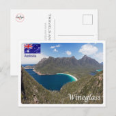 Australien - Wineglass Bay - Postkarte (Vorne/Hinten)