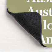 Australien wir Liebe Sie Mousepad (Ecke)