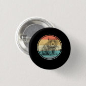 Australien Wombat Button (Vorne & Hinten)