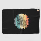 Australien Wombat Golfhandtuch (Horizontal)