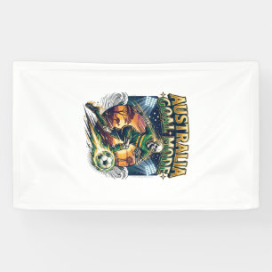Australien Ziel Modus Skelett Stürmer Nationen Str Banner