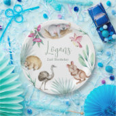 Australien Zoo Animal Birthday Pappteller (Party)