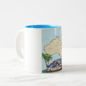 Australien Zweifarbige Tasse (Vorderseite Links)