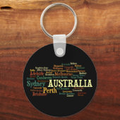 AUSTRALIENER SCHLÜSSELANHÄNGER (Vorderseite)