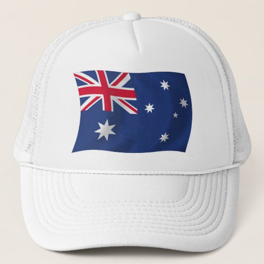 Australienflag Truckerkappe (Vorderseite)
