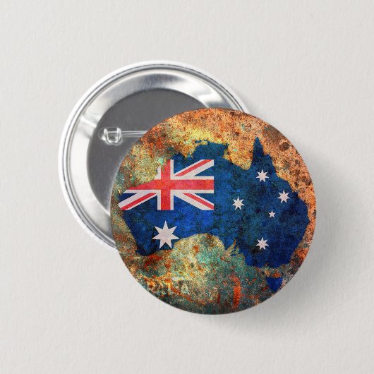 Australienflagge Button (Vorne & Hinten)