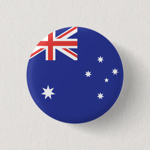 Australienflagge Button