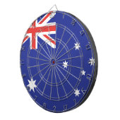 Australienflagge Dartscheibe (Vorderseite rechts)