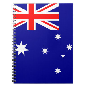 Australienflagge Notizblock