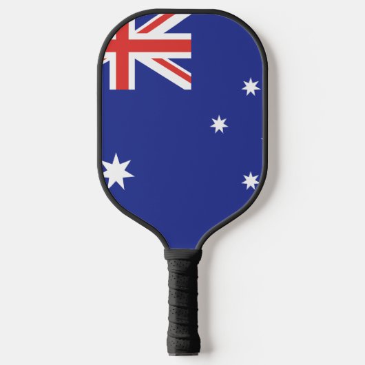 Australienflagge Pickleball Schläger (Vorderseite)