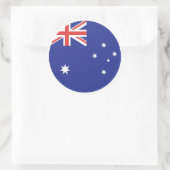 Australienflagge Runder Aufkleber (Tasche)