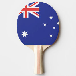 Australienflagge Tischtennis Schläger