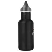 Australienisches Flaggen-Heartbeat Edelstahlflasche (Links)