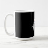 Australienisches Flaggen-Heartbeat Kaffeetasse (Links)