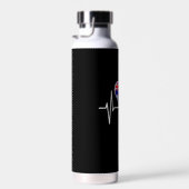 Australienisches Flaggen-Heartbeat Trinkflasche (Rechts)