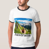 Australienlederhosen-Shirt T-Shirt (Vorderseite)