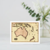 AustralienPanoramakarteAustralien Postkarte (Stehend Vorderseite)