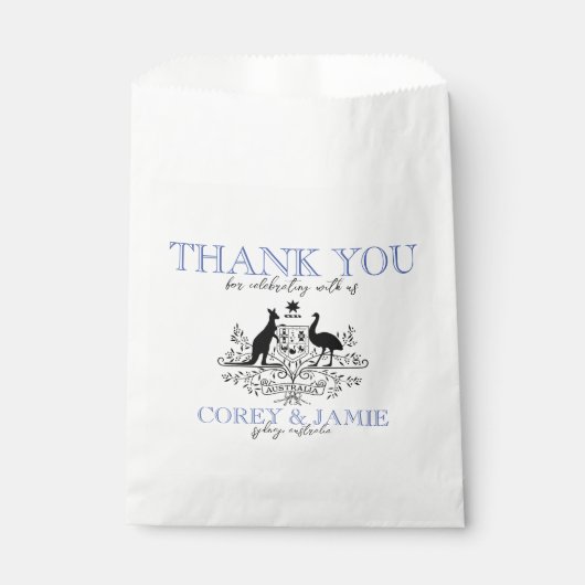 Australienpass Geschenktütchen (Vorderseite)