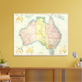 Australienpolitisch Leinwanddruck (Insitu (Wohnzimmer))