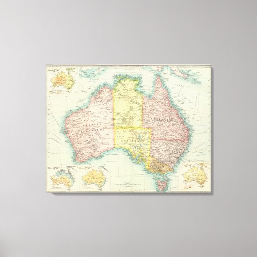 Australienpolitisch Leinwanddruck (Vorderseite)