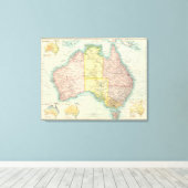 Australienpolitisch Leinwanddruck (Insitu (Holzboden))