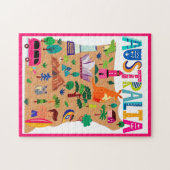 Australiens Iconic Sehenswürdigkeiten & Wildlife P Puzzle (Horizontal)