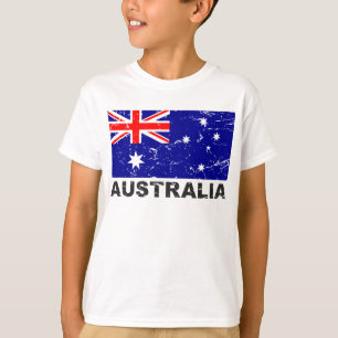 Australiens Vintage-Flagge T-Shirt