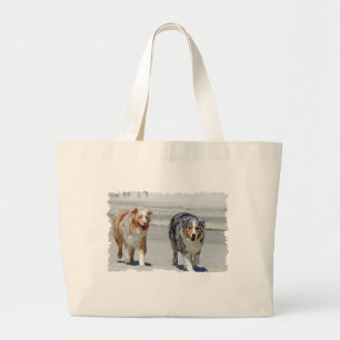 Australier - 1. Tag von Sommer-StrandStroll Jumbo Stoffbeutel