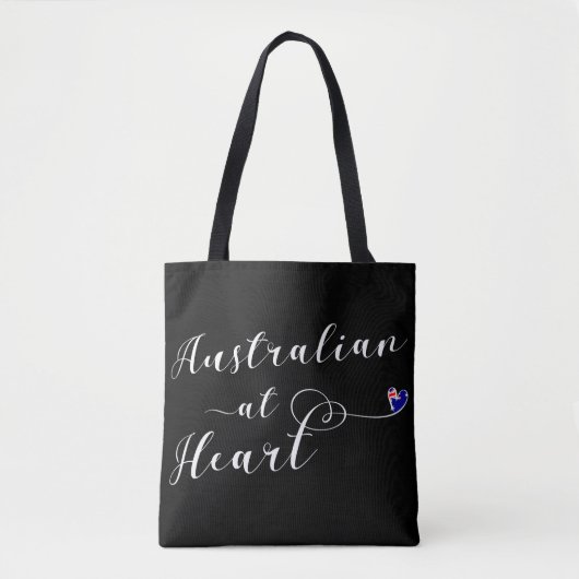 Australier at Heart Grocertasche, Aus Tasche (Vorderseite)