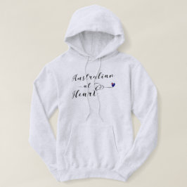 Australier at Heart Hoodie, Aus Hoodie