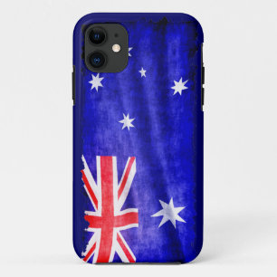Australier, Aussie Flag, Downunder Patriotic Flag iPhone 11 Hülle
