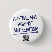 Australier gegen Antisemitismus - Button / Button (Vorderseite)