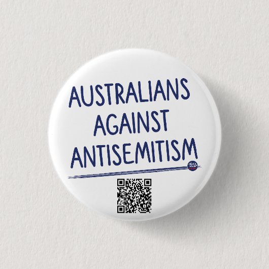 Australier gegen Antisemitismus - Button / Button (Vorderseite)